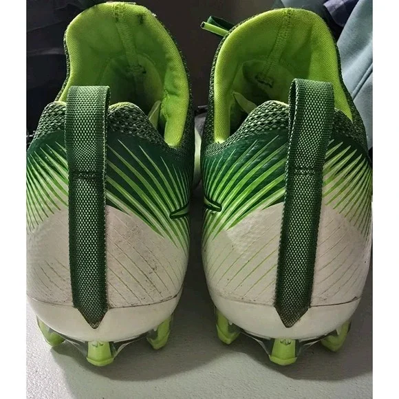 Nike Vapor Untouchable Pro Men's Size‎ 16 Green/White Football Cleats